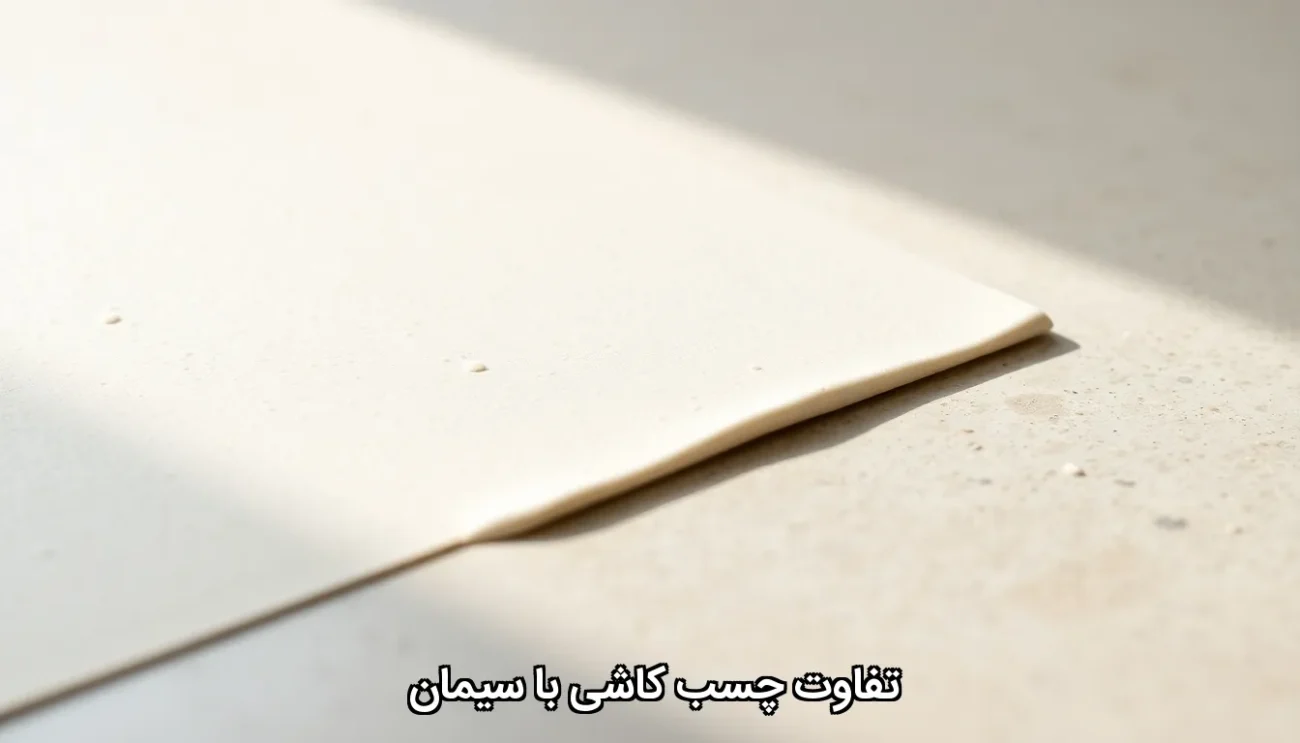 تفاوت چسب کاشی با سیمان
